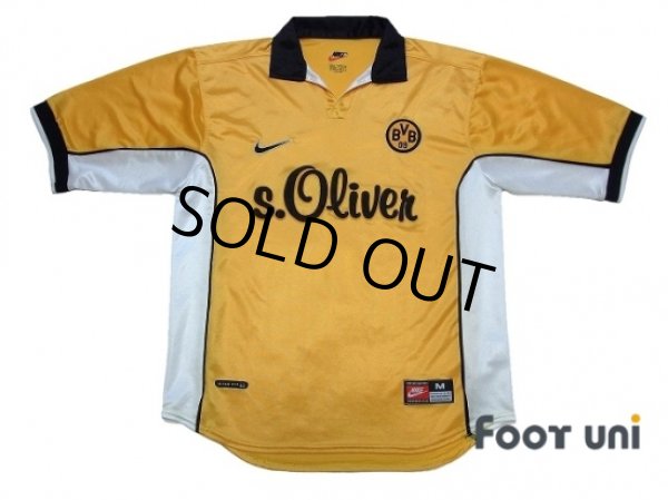 Photo1: Borussia Dortmund 1998-2000 Home Shirt (1)
