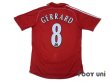 Photo2: Liverpool 2006-2008 Home Shirt #8 Gerrard (2)