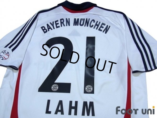 Photo4: Bayern Munchen2007-2008 Away Shirt #21 Lahm (4)