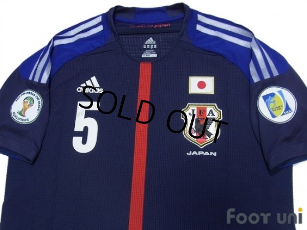Photo3: Japan 2012-2013 Home Shirt #5 Nagatomo (3)