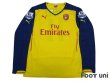 Photo1: Arsenal 2014-2015 Away Long Sleeve Shirt #11 Ozil w/tags BARCLAYS PREMIER LEAGUE Patch/Badge (1)