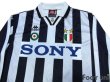 Photo3: Juventus 1995-1996 Home Long Sleeve Shirt Scudetto Patch/Badge (3)