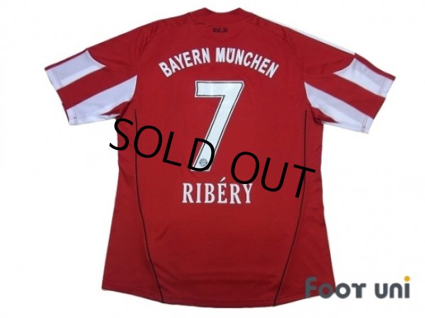 Photo2: Bayern Munchen 2010-2011 Home Shirt #7 Ribery (2)