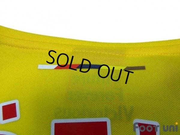 Photo8: Arsenal 2014-2015 Away Long Sleeve Shirt #11 Ozil w/tags BARCLAYS PREMIER LEAGUE Patch/Badge (8)