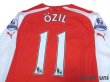 Photo4: Arsenal 2014-2015 Home Long Sleeve Shirt #11 Ozil w/tags (4)