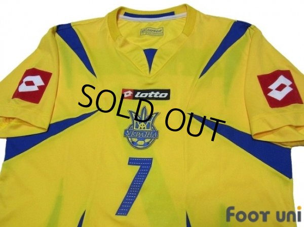 Photo3: Ukraine 2006 Home Shirt #7 Shevchenko (3)