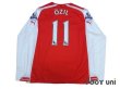 Photo2: Arsenal 2014-2015 Home Long Sleeve Shirt #11 Ozil w/tags (2)