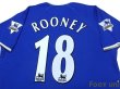 Photo4: Everton 2003-2004 Home Shirt #18 Rooney BARCLAYCARD PREMIERSHIP Patch/Badge (4)