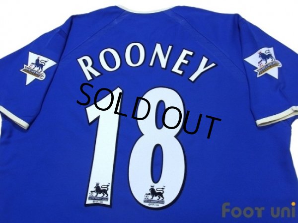 Photo4: Everton 2003-2004 Home Shirt #18 Rooney BARCLAYCARD PREMIERSHIP Patch/Badge (4)