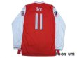 Photo2: Arsenal 2016-2017 Home Long Sleeve Shirt #11 Ozil The Emirates FA CUP Patch/Badge w/tags (2)