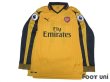 Photo1: Arsenal 2016-2017 Away Long Sleeve Shirt #11 Ozil w/tags (1)