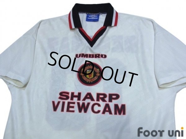Photo3: Manchester United 1996-1997 Away Shirt #10 Beckham (3)