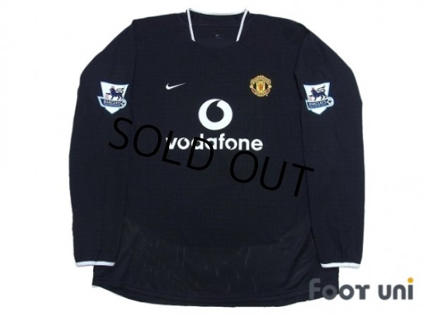 Photo1: Manchester United 2003-2005 Away Long Sleeve Shirt #7 Ronaldo BARCLAYCARD PREMIERSHIP Patch/Badge (1)