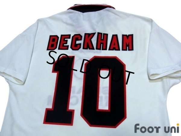 Photo4: Manchester United 1996-1997 Away Shirt #10 Beckham (4)