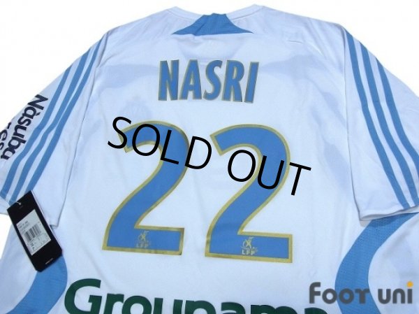 Photo4: Olympique Marseille 2007-2008 Home Shirt #22 Nasri w/tags (4)