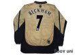 Photo2: Manchester United Centenario Reversible Long Sleeve Shirt #7 Beckham (2)