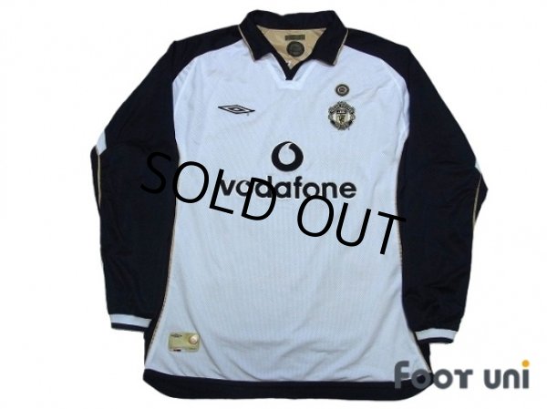 Photo5: Manchester United Centenario Reversible Long Sleeve Shirt #7 Beckham (5)