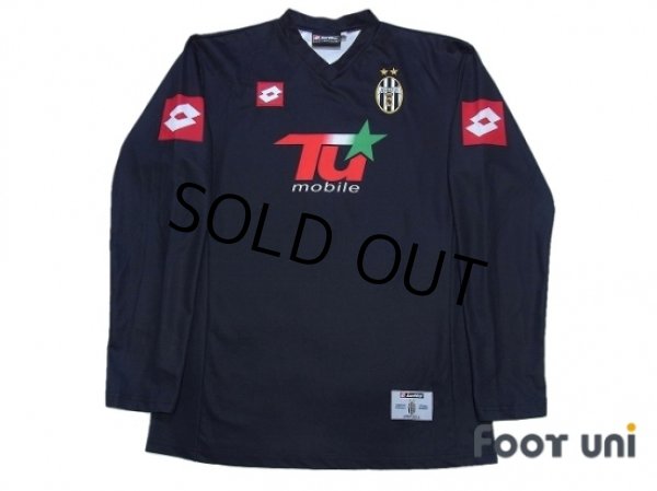 Photo1: Juventus 2001-2002 Away(CL) Long Sleeve Shirt #26 Davids (1)