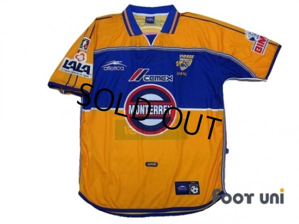 Photo1: Tigres 2000-2001 Home Shirt (1)