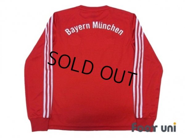 Photo2: Bayern Munchen 1983-1984 Home Reprint L/S Shirt (2)
