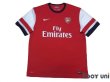 Photo2: Arsenal 2012-2013 Home Shirt and Shorts Set (2)