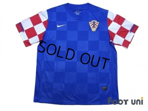 Photo1: Croatia 2010 Away Shirt (1)