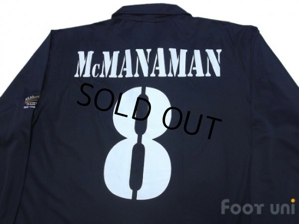 Photo4: Real Madrid 2001-2002 Away L/S Shirt #8 McManaman Centenario Embroidery w/tags (4)
