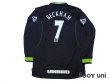 Photo2: Manchester United 1998-1999 3rd Long Sleeve Shirt #7 Beckham w/tags (2)