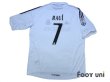 Photo2: Real Madrid 2005-2006 Home Shirt #7 Raul LFP Patch/Badge w/tags (2)
