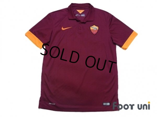 Photo1: AS Roma 2014-2015 Home Shirt (1)