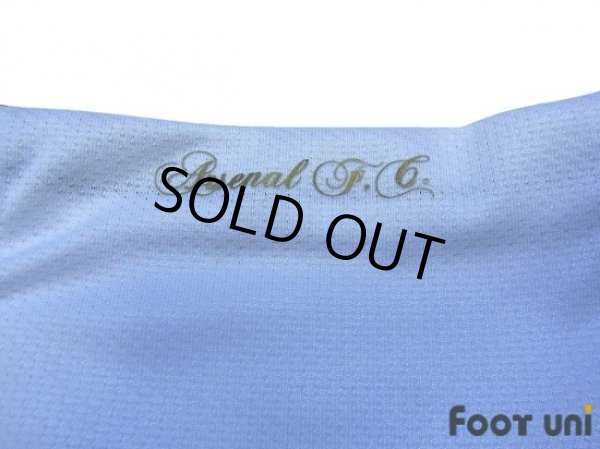 Photo8: Arsenal 2007-2008 Away Authentic Long Sleeve Shirt #4 Fabregas (8)