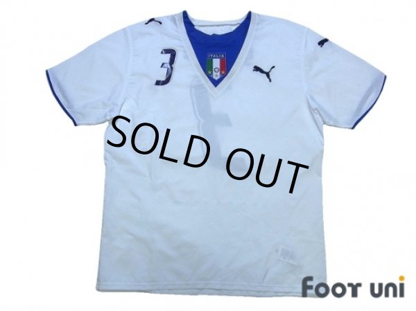 Photo1: Italy 2006 Away Shirt #3 Grosso (1)