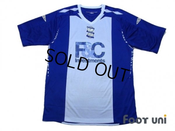 Photo1: Birmingham City 2007-2008 Home Shirt (1)