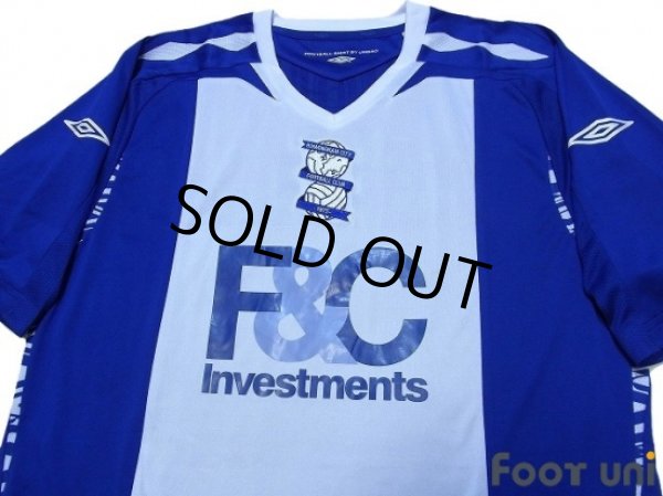 Photo3: Birmingham City 2007-2008 Home Shirt (3)