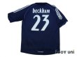 Photo2: Real Madrid 2005-2006 Away #23 Beckham LFP Patch/Badge (2)