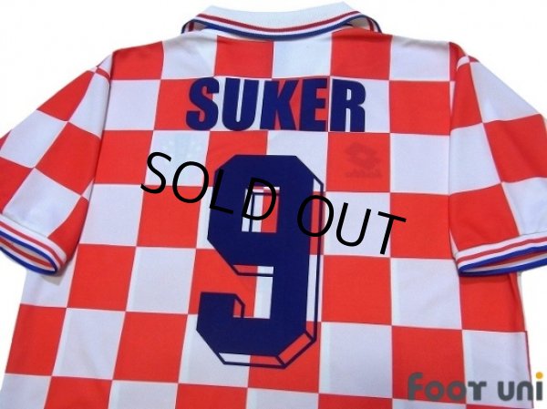 Photo4: Croatia 1995 Home Shirt #9 Suker (4)