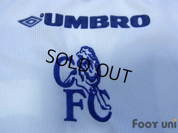 Photo6: Chelsea 1998-2000 Away Shirt #25 Zola The F.A. Premier League Patch/Badge (6)