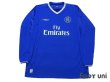 Photo1: Chelsea 2003-2005 Home Long Sleeve Shirt #16 Robben (1)