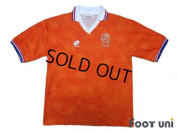 Photo1: Netherlands Euro 1992 Home Shirt #20 (1)