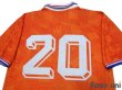 Photo3: Netherlands Euro 1992 Home Shirt #20 (3)