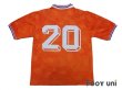 Photo2: Netherlands Euro 1992 Home Shirt #20 (2)