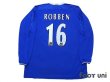 Photo2: Chelsea 2003-2005 Home Long Sleeve Shirt #16 Robben (2)