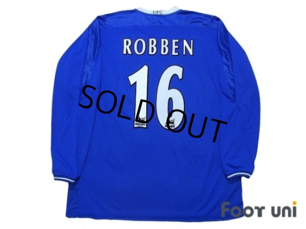 プレミアリーグ　チェルシー ROBBEN レア　長袖　16番 ユニホームXL Chelsea 2003-2005 Home Long Sleeve Shirt #16 Robben - Online