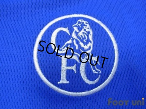 Photo6: Chelsea 2003-2005 Home Long Sleeve Shirt #16 Robben (6)