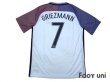 Photo2: France 2016 Away Shirt #7 Griezmann w/tags (2)