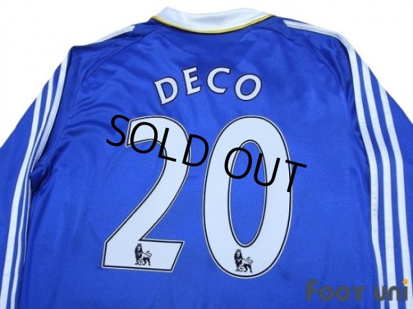Photo4: Chelsea 2008-2009 Home Long Sleeve Shirt #20 Deco (4)