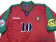 Photo3: Portugal Euro 1996 Home Shirt #10 Rui Costa UEFA Euro 1996 Patch/Badge UEFA Fair Play Patch/Badge (3)