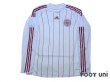 Photo1: Denmark 2008 Away Authentic Long Sleeve Shirt (1)