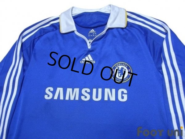 Photo3: Chelsea 2008-2009 Home Long Sleeve Shirt #20 Deco (3)