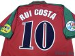 Photo4: Portugal Euro 1996 Home Shirt #10 Rui Costa UEFA Euro 1996 Patch/Badge UEFA Fair Play Patch/Badge (4)